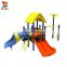 Classic Themes Outdoor Amusement Park Rides Plastic Playground Children Games Slide Playsets Equipment with Monkey Bar