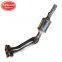 high flow catalytic converter ceramic honeycomb converter for Volkswagen jetta 2007