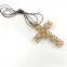 Wholesale Hanging Crystal Cross Pendant For Car Decoration Wedding Gift