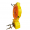 Solar Road Traffic Safety Barricade Warning Light Solar Flashing Warning Lights