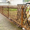 Anpassbarer Imitations-Bambuszaun für Au?enanlagen, Gartenbegrenzungen und dekorative Randzierungen