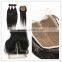 cheap remy virgin brazilian human hair middle part lace closure swiss top lace closure
