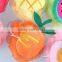 Children fruit vegetable bath wash mesh sponge