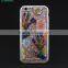 Bright Fashion Doodle Transparent Crystal Cell Phone Case Cover For iPhone 6/s