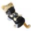 Windbreaker & Thick Sponge Velvet Super Thick Horn Button Cotton-padded Pet Dog Winter Clothes