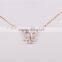 Dubai jewellry butterfly necklace girl's silver sterling necklace fashion jewelry