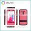 hybrid kickstand rugged smartphone waterproof case for LG G3