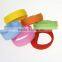 Colorful glow flashing wrist band for event party decoration glowing bracelet LED lights wrist ring