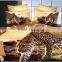 Trade Assurance 100% cotton 3D Reactive hot sale printed fabric animal tiger design for bed sheet/ comforter/ fitted sheet