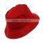 Fashional red custom kids plain bucket hats