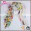 fashion Gradient color long scarf ,women polyester new model scarves for wholesale