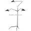 3 arms decorative floor lamp fancy floor standing lamp