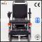 9" wheel Brushless folding electric power wheelchair with brushless joystic controller