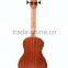 UBS-302 Made in China Wholesale Electric Wooden Fretless Resonator Bass Guitar Ukulele With Bag