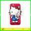 Cross stitch DIY silicone phone case for iphone/for samsung/others