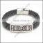 personalized leather wrap bracelet With Engraved