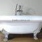 57" freesanding cast iron bath tub with lion foot