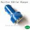 New Fashion colorful 5V 2.1A car charger pacifier shape with led display pacifier shape