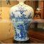 Chinese ceramic blue and white vase table lamp prices from factory