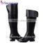 High quality handmade women flat boots over knee boot shoes