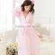 Factory wholesale luaury cotton sexy women bathrobe