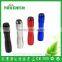 self defense mini flashlight colorful Aluminum Alloy led flahslight super bright for emergency mini flashlight for AA battery