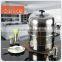 2 layers/3 layers Steamer pot, visualization fully tempered glass lid Steamer pot Manufacturer