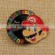 Custom Super Mario Enamel Badge with Butterfly Cluch