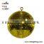 wholesale small plastic disco mirror ball 10 cm christmas colored glass ball