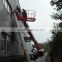 Industrial area equipment self-propelled hydraulic car lift