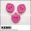 Pink color polyester button new design shirt button