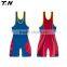 Sublimation youth wrestling singlet, wrestling gear, wrestling uniform