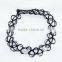 Fashion custom design 90s tattoo choker plastic crystal bead necklace                        
                                                Quality Choice