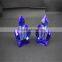High quality blue crystal perfume bottle crystal perfume bottle for gift and decoration favors