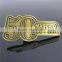 50 Years Anniversary With Your Own Design Custom Metal Pin Badge
