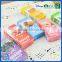 2016 colorful PVC erasers with paper wrap
