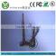 2015 hot selling 5dbi omni 2.4G wifi rubber foldable antenna with magnetic base RG174 3m