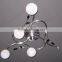 2015 Modern 3 light silver chandelier ceiling lamp/light with CE