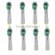 replacement electric toothbrush head with solft bristles for generic use