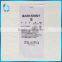 Environmental polyester printed wash care label size label satin tape labels
