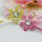 New flower pearl hairpin for girls alloy hair claw colorful kids hair clips and grips