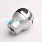 Factory Custom Best Selling Fashion Automatic Silver+Black Ball Gear Shift Knob