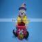Creative resin snowman bubble head for christmas decorations
