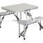 Portable MDF Aluminum Folding Table and Chair for outdoor use                        
                                                Quality Choice