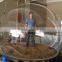 Transparent plastic sphere, clear glass sphere, clear hollow plastic sphere