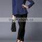 A-line Plus Size XXXL Fashion Cutting Blouse Design for Fat Women Tops