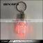 China factory creative gifts smart bulb shaped keychain with lighter