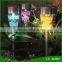 Colorful Stainless Steel Mosaic Glass LED Solar Light Garden Stake Yard Lawn Lamp
