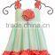 2016 New Arrival Cotton Floral Baby Summer Girls Dress