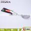 TSY003-SS Stainless steel Solid Spoon with PP + TPR handle tie card packing kitchen stainless steel utensils